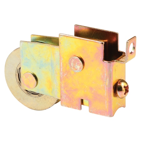 Prime-Line Single 1-1/2 in. Steel Ball Bearing Roller, F-Tab Style, Adjustable Single Pack D 1772